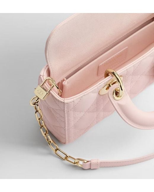 Dior Pink Small Lady D-Joy Bag
