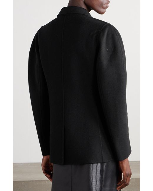 Chloé Black Chloé Double-Breasted Jacket