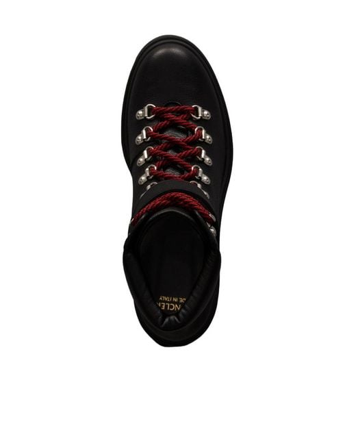 Moncler Black Carol 50Mm Leather Ankle Boots