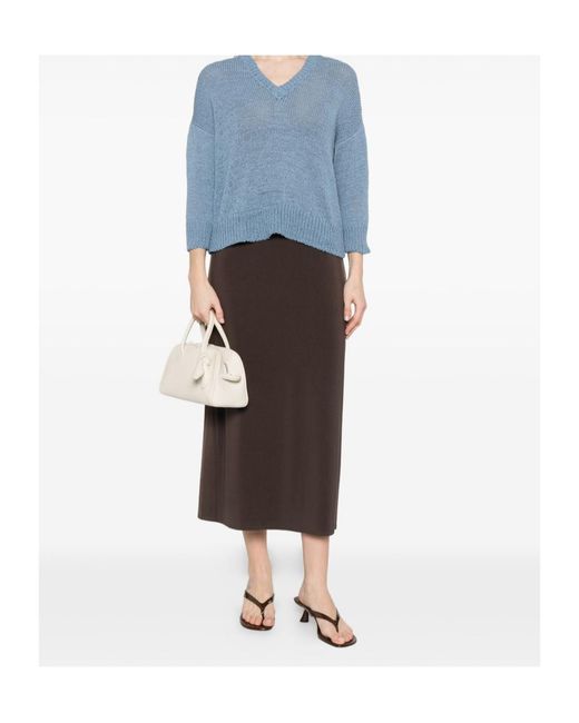Baserange Blue Long-Sleeved Knitwear