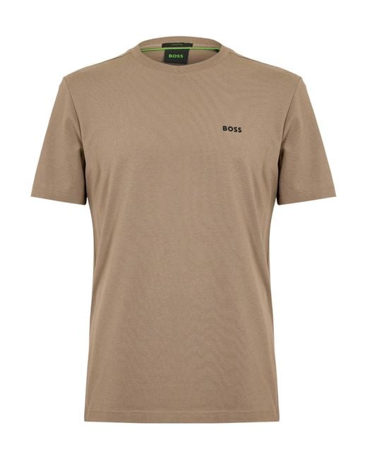 Boss Natural Logo Short-Sleeved T-Shirt for men