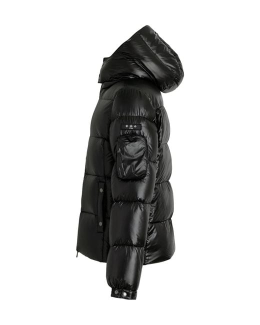 Tatras Black Long-Sleeve Hooded Padded Jacket for men