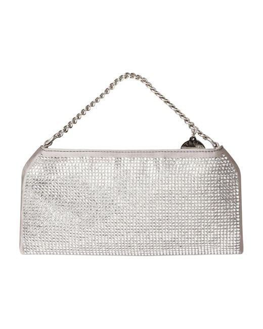 Stella McCartney Metallic Falabella Embellished Crossbody Bag