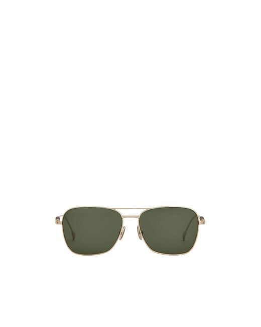 Tod's Green Full-Rim Sunglasses for men