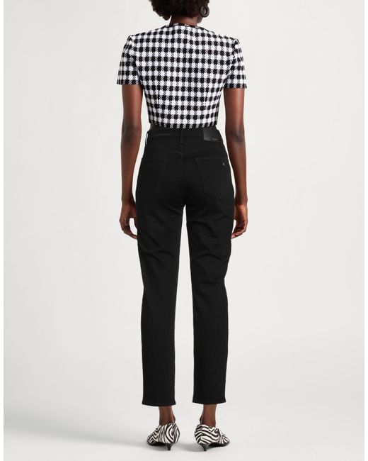 Rag & Bone Black Straight Leg Jeans