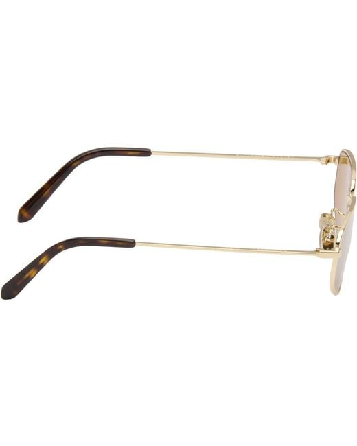 Retrosuperfuture Metallic Isedra Senape Sunglasses for men
