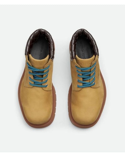 Bottega Veneta Brown Haddock Cropped Boot for men