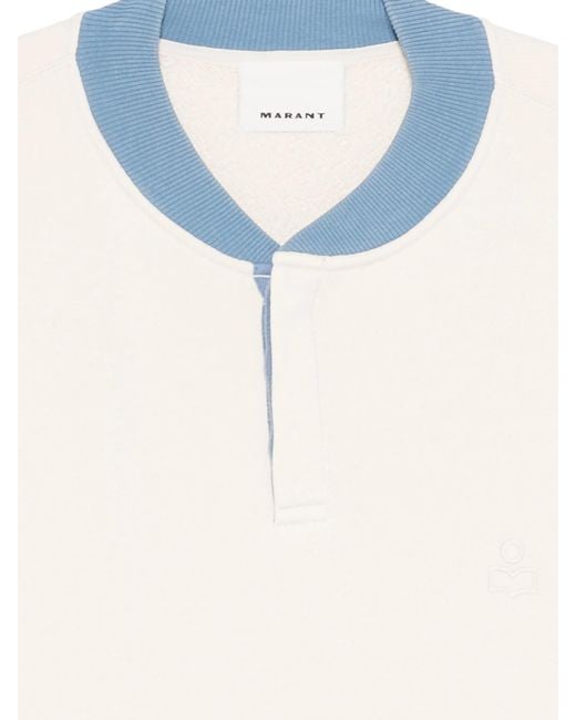Isabel Marant White Mathias Sweatshirt for men