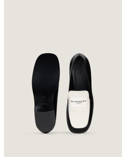 Givenchy Black Tux Bicolor Loafers