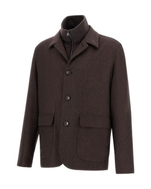 Herno Black Resort Blazer for men