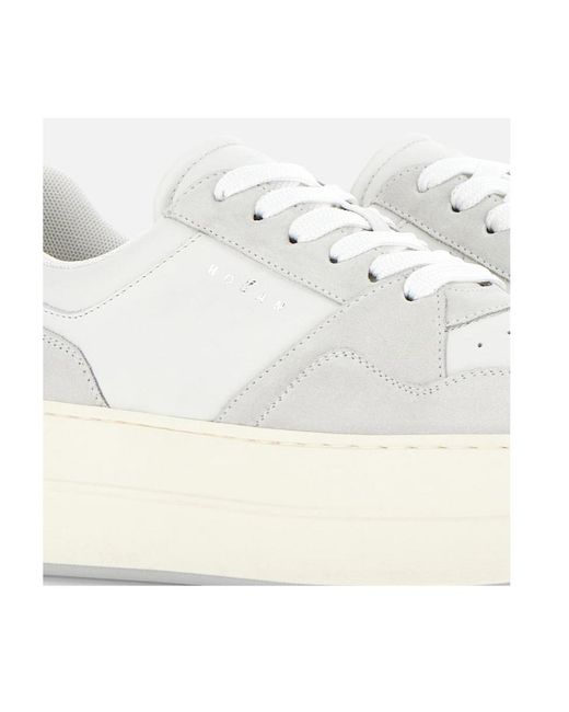 Hogan White Sneakers Skyscraper, Ice