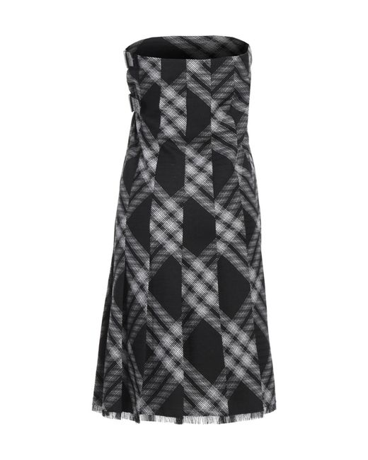 Burberry Black Mini Dress