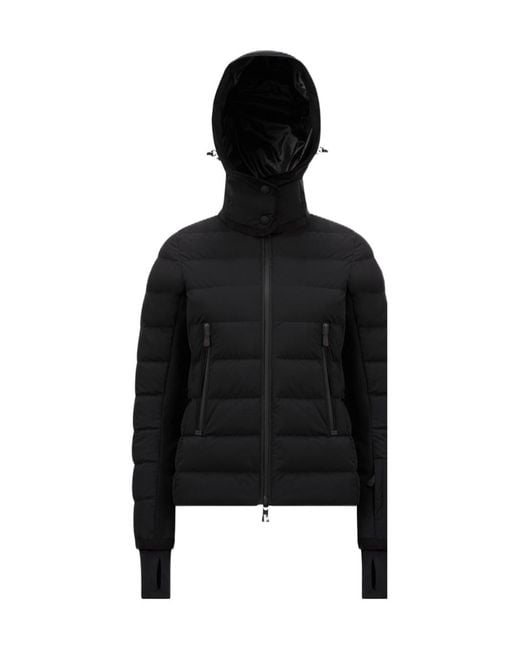 Moncler Black Grenoble Hooded Padded Jacket