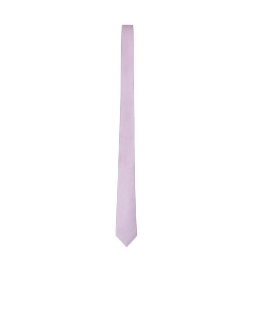 Tom Ford White Pointed Tie for men