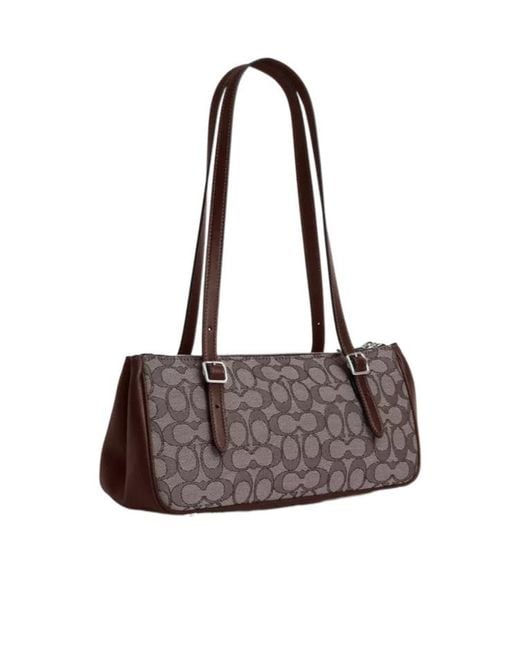COACH Brown Asher Shoulder Bag