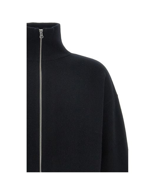 Extreme Cashmere Blue Long-Sleeved Knitted Cardigan for men