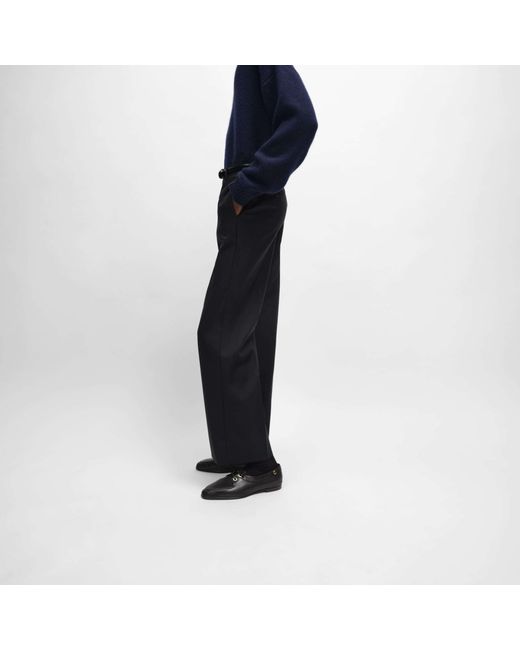 Céline Black Ethan Trousers for men