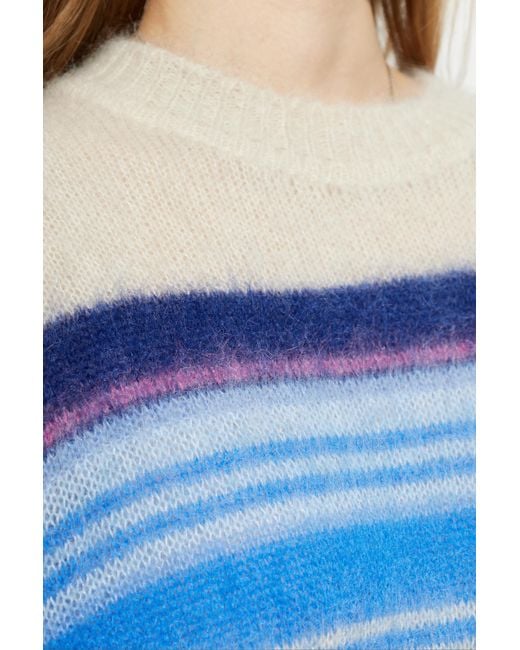Isabel Marant Blue Round-Neck Knitwear