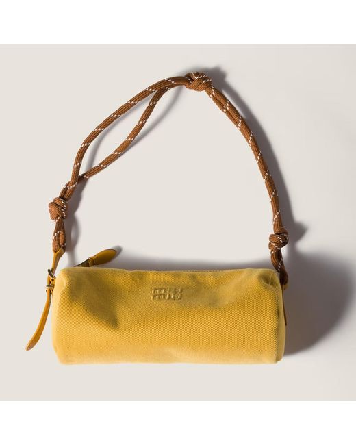 Miu Miu Multicolor Gabardine Pouch