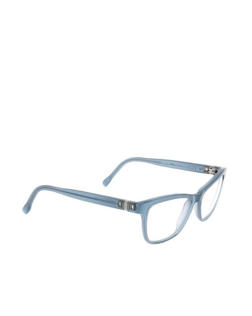 Mykita White Daisy Square Frame Glasses