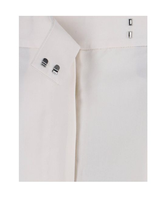 Rohe White Belt Loop Casual Pants