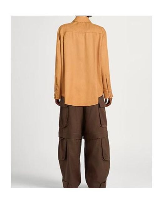 MAX&Co. Orange Shirts