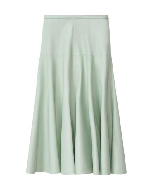 Fabiana Filippi Green Midi Skirt
