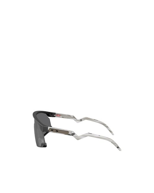 Oakley Gray Bxtr Shield Sunglasses for men