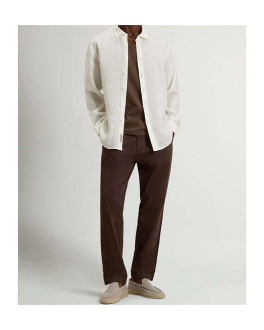 Woolrich White Long-Sleeve Shirt for men