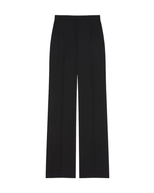 Givenchy Black Straight-Leg Tailored Pants