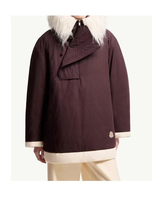 Moncler Purple Jil Sander Bowtiediene Short Down Jacket for men