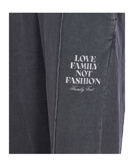 FAMILY FIRST Gray Jogger Pants for men