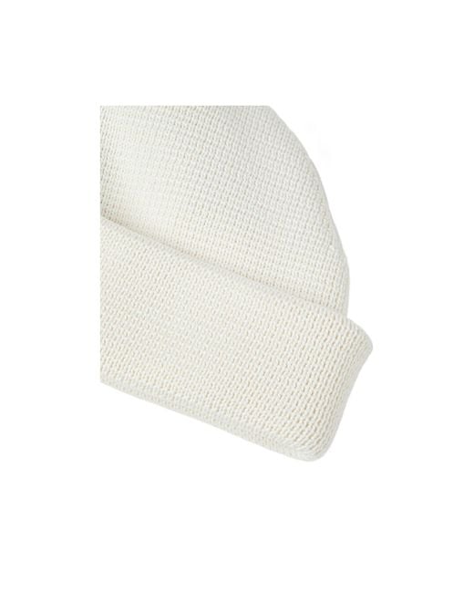 Loro Piana White Corvetta Beanie