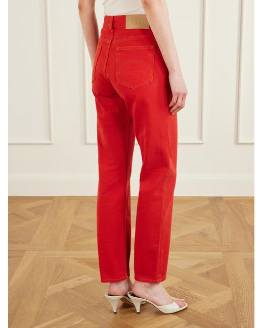 Blazé Milano Red Blazé Milano Clapotis Straight-Leg Jeans
