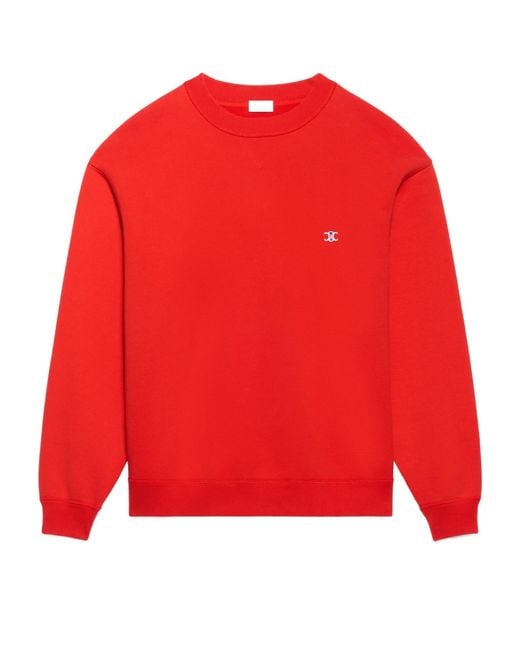 Céline Red Sweatshirt for men