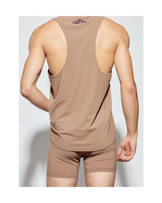 DSquared² Natural Logo-Printed Vest for men