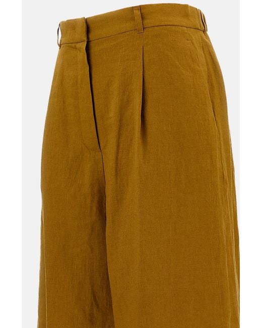 Max Mara Natural Studio Mstcaravan Pleated Shorts
