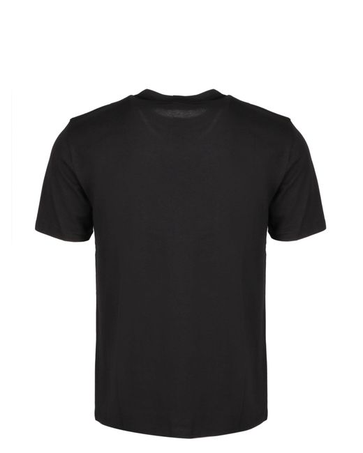 Neil Barrett Black T-Shirt With Round Neck And Short Sleeves for men