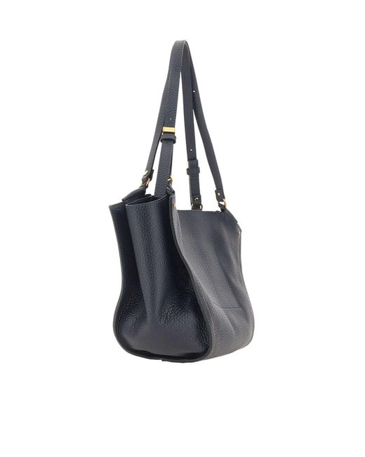 Gianni Chiarini Blue Bloom Tulip Shoulder Bag