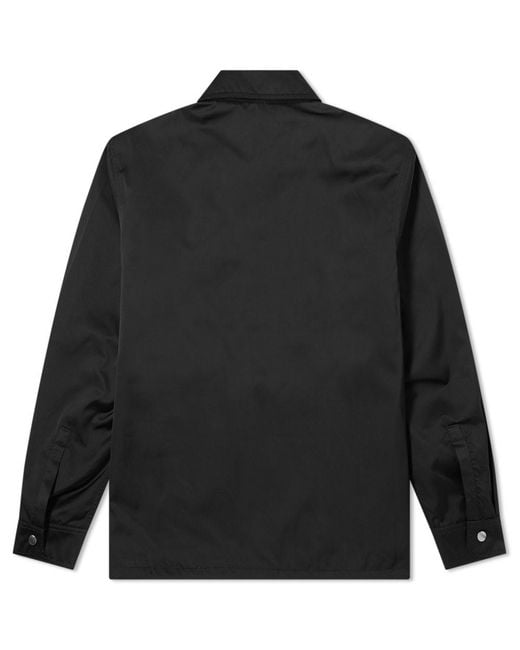 Rick Owens Black Snap-Button Jacket for men