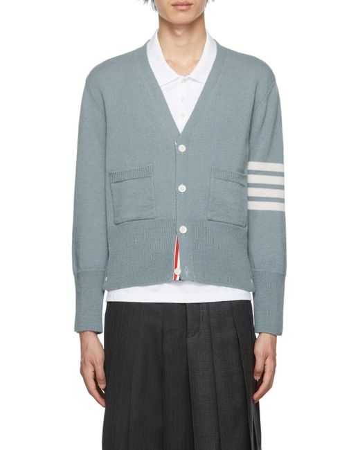 Thom Browne White Rwb Stripe Polo Shirt for men