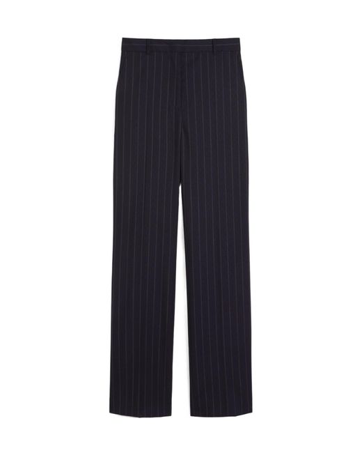 Max Mara Blue Studio Mstenfasi Straight-Leg Pants