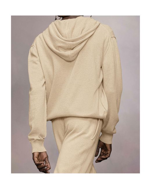 Maison Margiela Natural Décortiqué Knit Hoodie for men