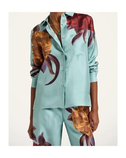 LaDoubleJ Green La Doublej Boy Placement Print Shirt
