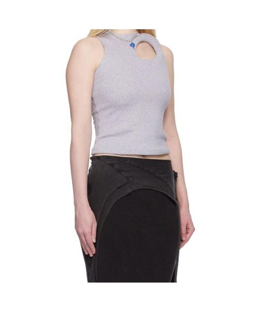 OTTOLINGER Black Hollow-Out Vest