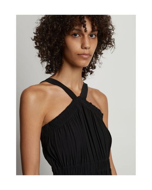 Proenza Schouler Black Label Sleeveless Peony Dress