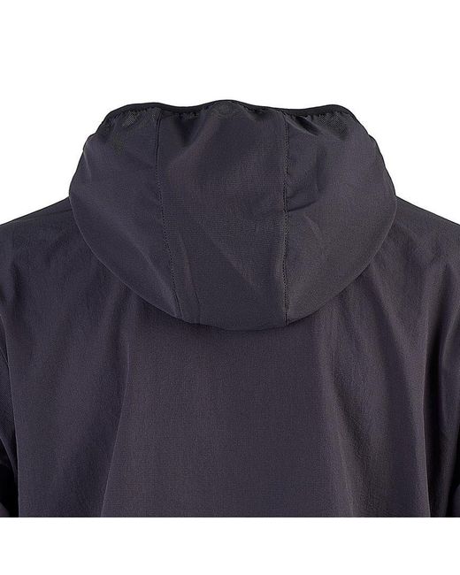 NANGA Blue Hooded Casual Jacket for men
