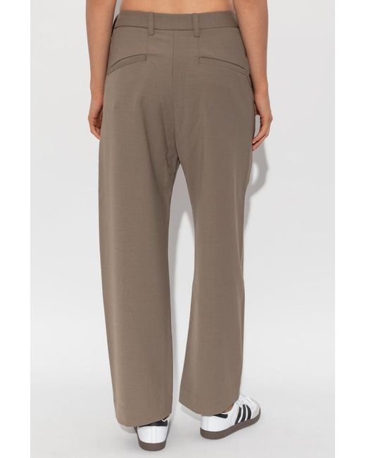 Entire studios Brown Belt-Loops Trousers for men