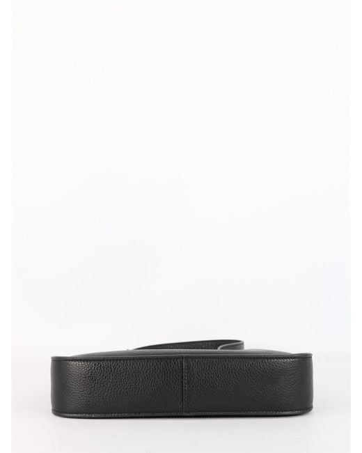 Tory Burch Black Miller Leather Shoulder Bag