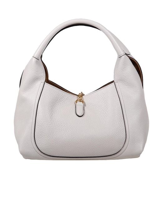 Gucci Gray Softbit Shoulder Bag